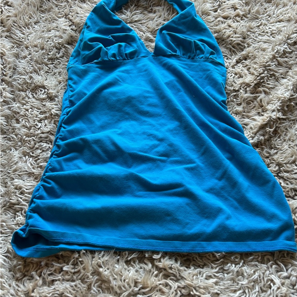 VS Blue Halter Top